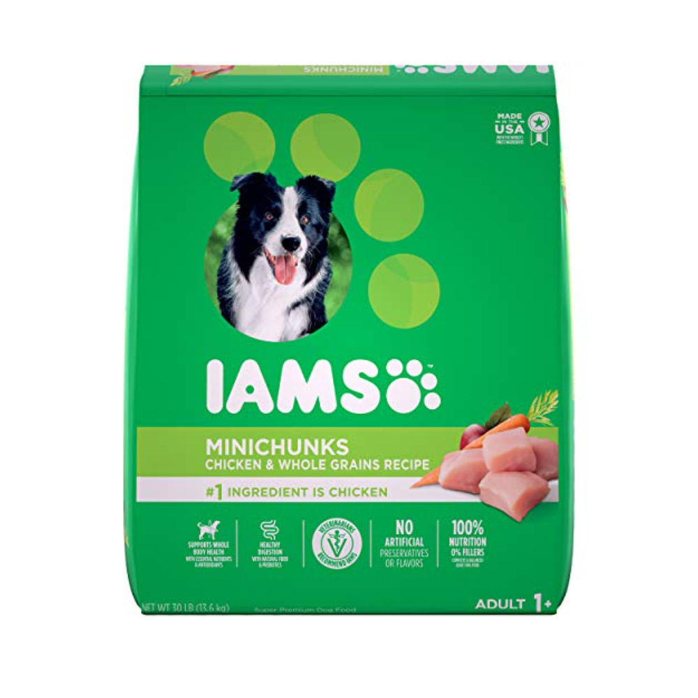 IAMS PROACTIVE HEALTH Adult Minichunks Small Kibble Dry Dog Food with